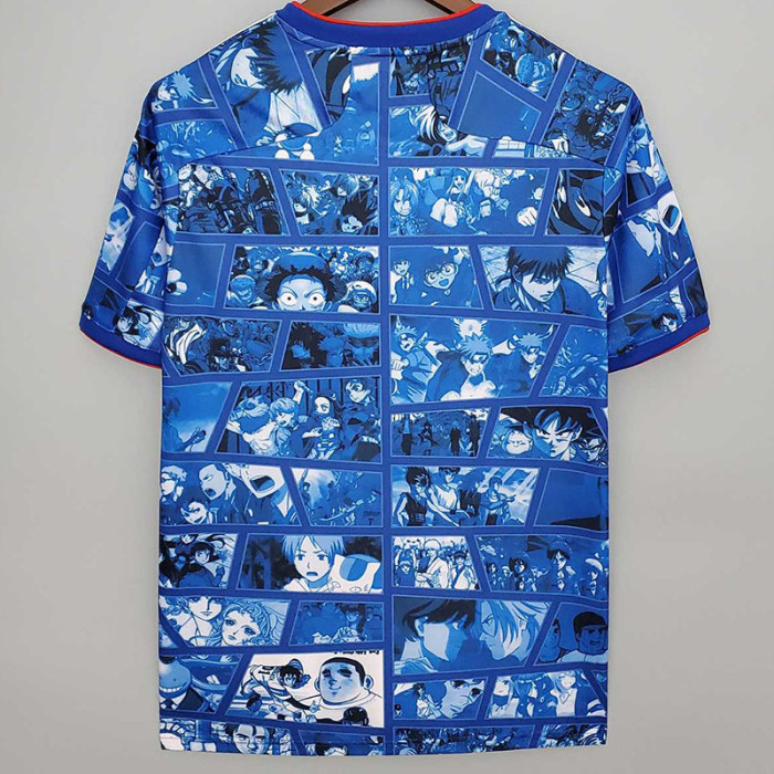 21-22 Japan Commemorative Edition Fans Soccer Jersey (动漫版)