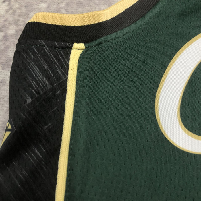 22-23 Celtics TATUM #0 Green City Edition Top Quality Hot Pressing NBA Jersey