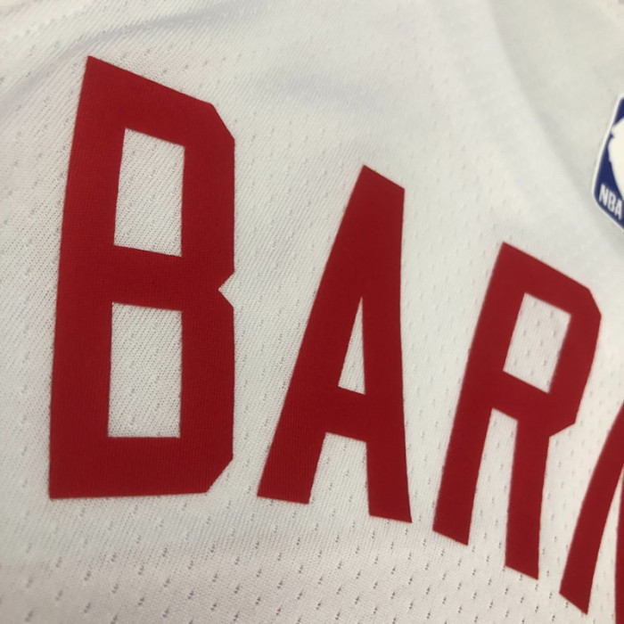 22-23 Raptors BARNES #4 White Top Quality Hot Pressing NBA Jersey