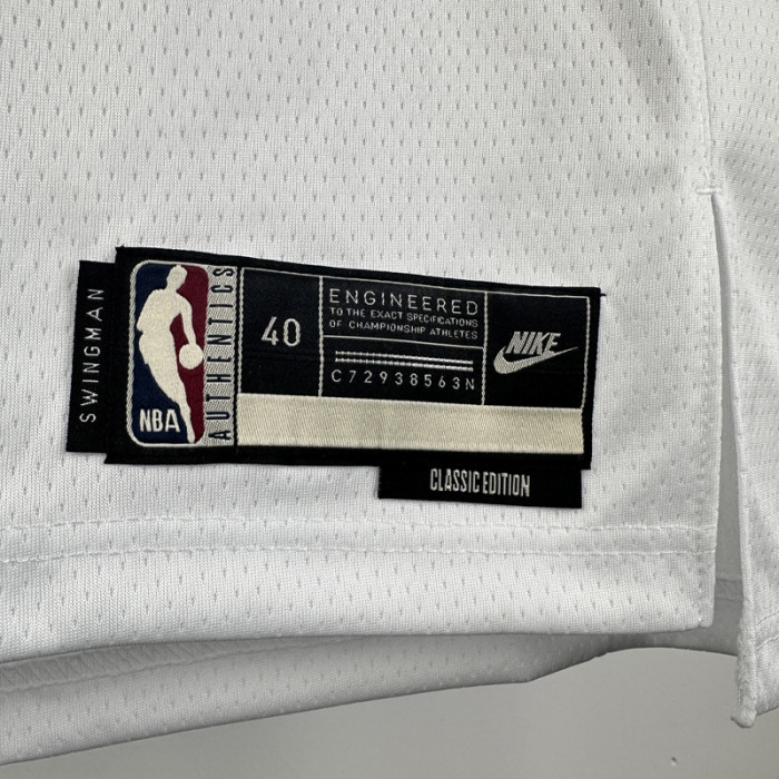 23-24 TIMBERWOLVES ROSE #25 White Top Quality Hot Pressing NBA Jersey (Retro Logo)