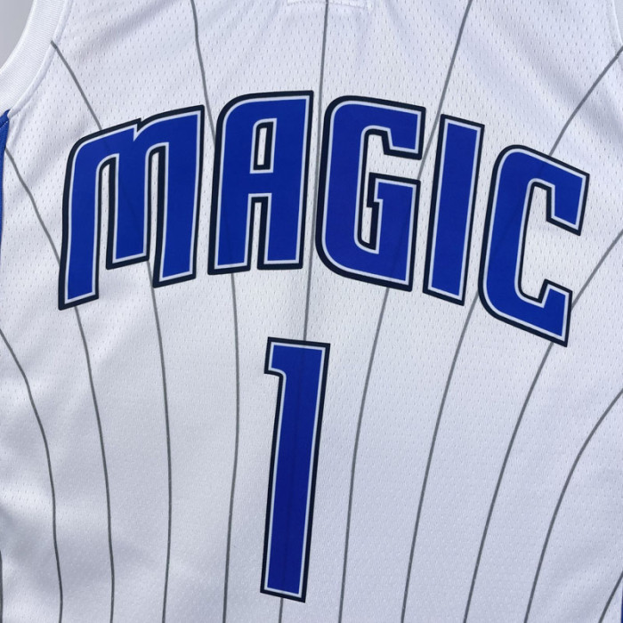 22-23 Magic McGRADY #1 White Top Quality Hot Pressing NBA Jersey