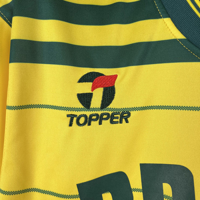 1984 Brazil Home Retro Soccer Jersey