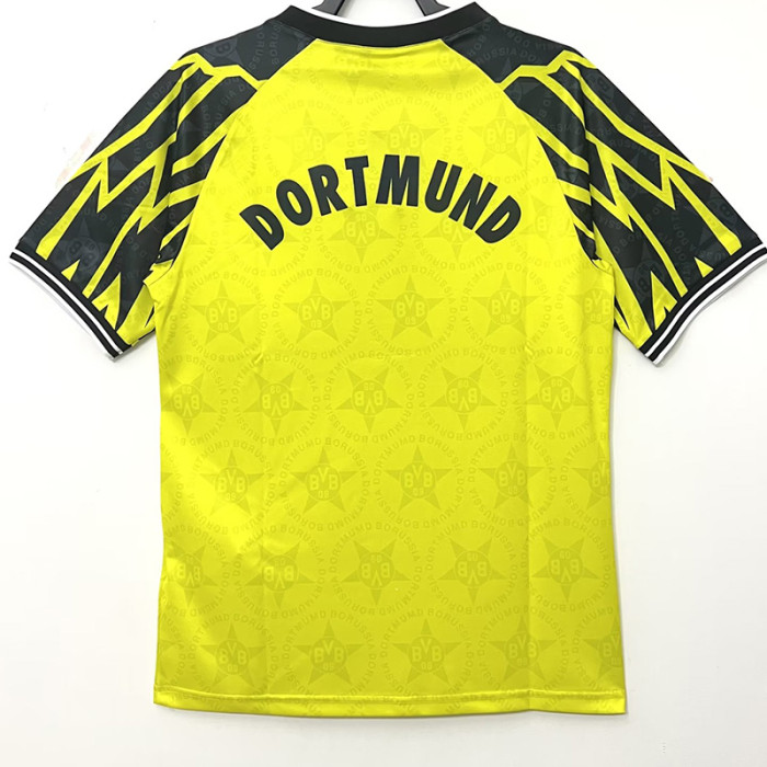 1994-1995 Dortmund Home Retro Soccer Jersey