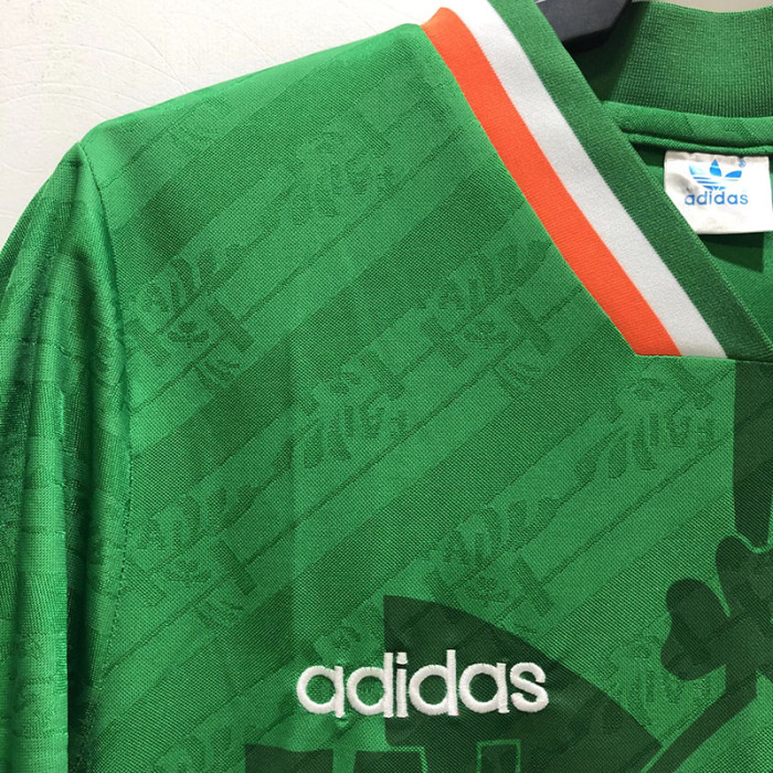 1994 Ireland Home Retro Soccer Jersey (World Cup版)