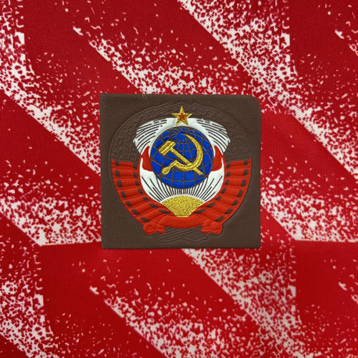 1987-1988 Soviet Union Home Retro Soccer Jersey