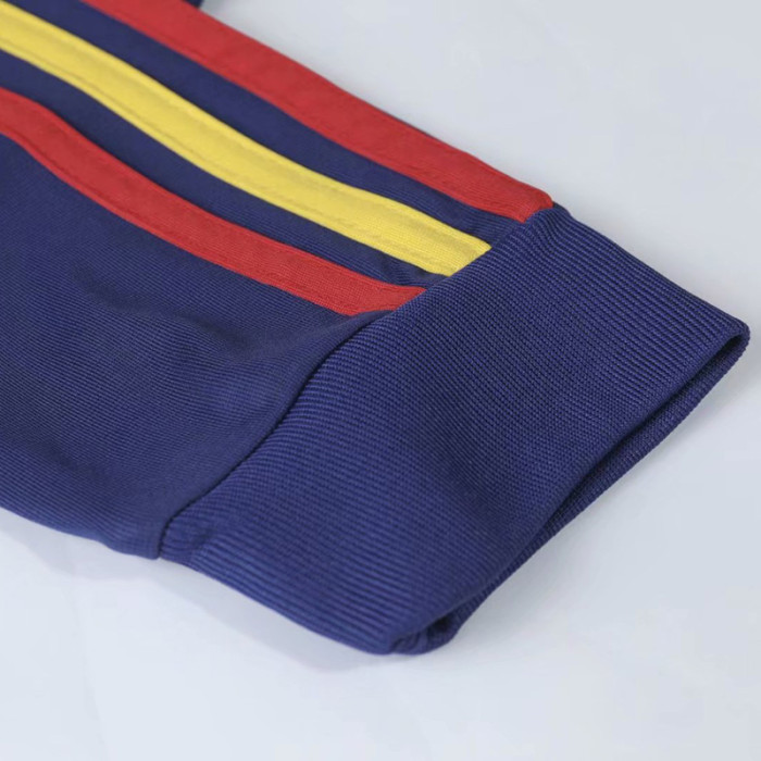 2010 Spain Away Long Sleeve Retro Soccer Jersey (长袖)(带胸前决赛字)