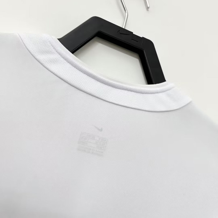 2002-2003 PSG Paris Away White Retro Soccer Jersey