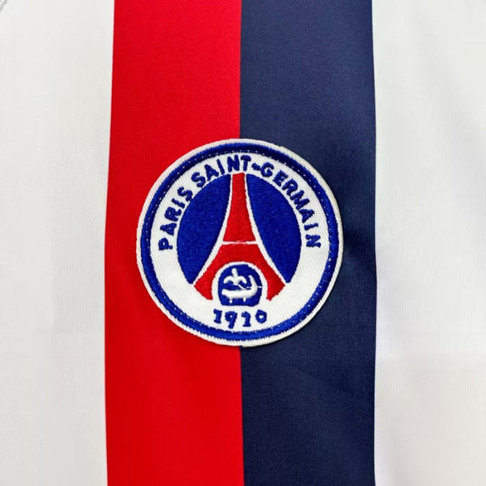 2002-2003 PSG Paris Away White Retro Soccer Jersey