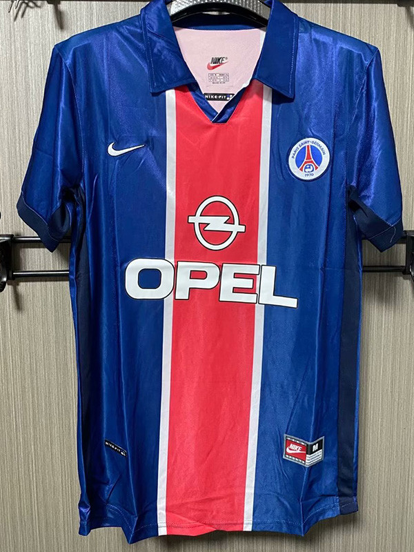1998 PSG Paris Home Retro Soccer Jersey