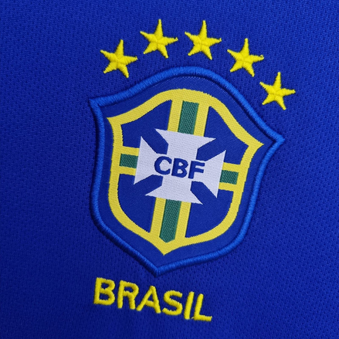 2004 Brazil Away Retro Soccer Jersey