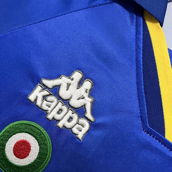 1995-1996 JUV Away Blue Retro Soccer Jersey