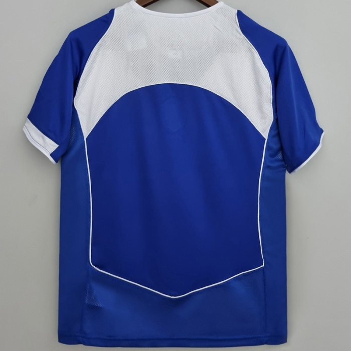 2004 Brazil Away Retro Soccer Jersey