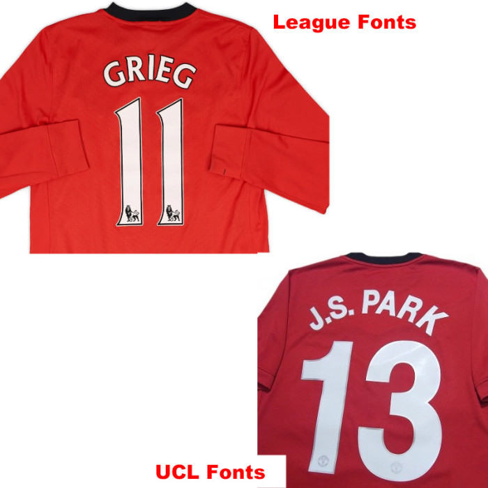 2009-2010 Man Utd Home Long Sleeve Retro Soccer Jersey (长袖)