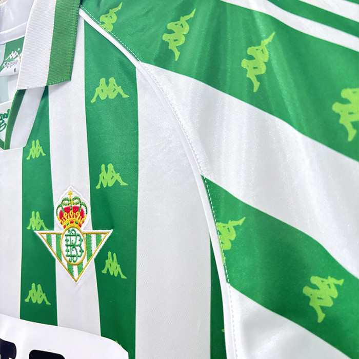 1996-1997 Real Betis Home Retro Soccer Jersey