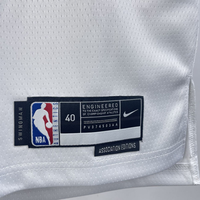 23-24 SUNS AYTON #22 White Top Quality Hot Pressing NBA Jersey