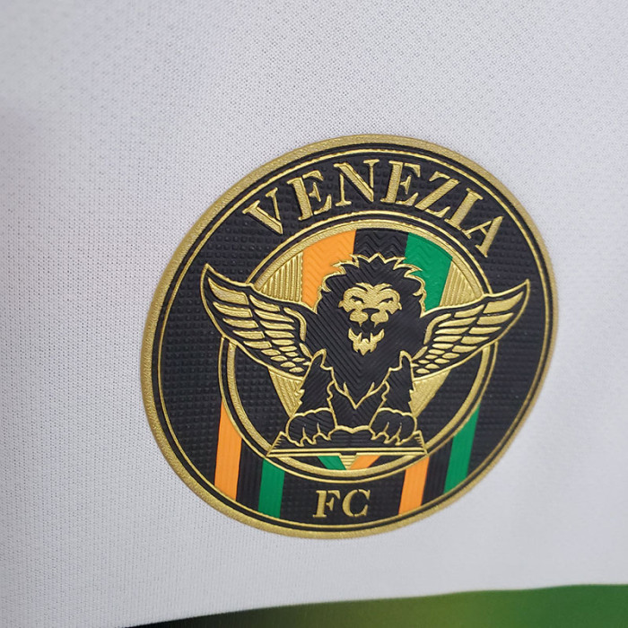 21-22 Venezia FC Away Fans Soccer Jersey