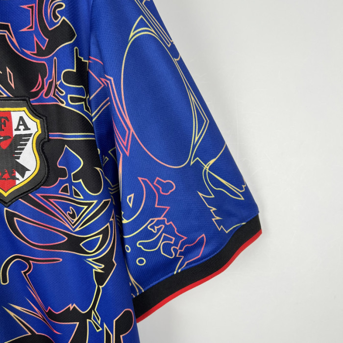 2023 Japan Blue Cartoon Tokusatsu Edition Fans Soccer Jersey (特摄版)
