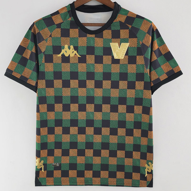 22-23 Venezia FC Yellow Green Black Training shirts