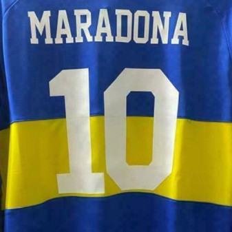 1981 Boca Juniors Home Retro Soccer Jersey
