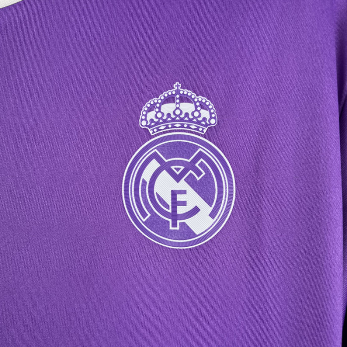 2016-2017 RMA Away Long Sleeve Retro Soccer Jersey (长袖)