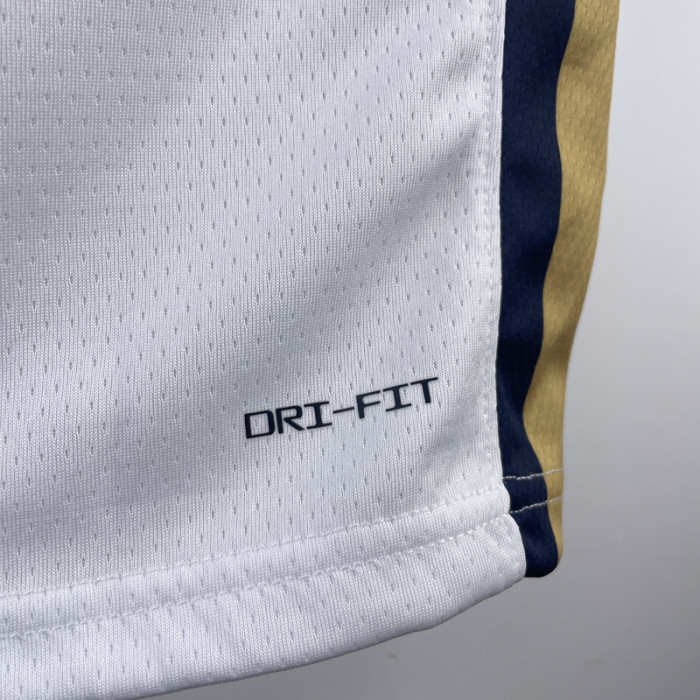 22-23 Pelicans INGRAM #14 White Top Quality Hot Pressing NBA Jersey（V领）