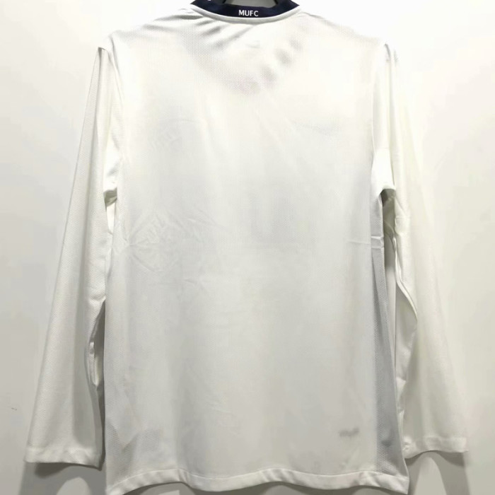2008-2009 Man Utd Away Long Sleeve Retro Soccer Jersey (长袖)