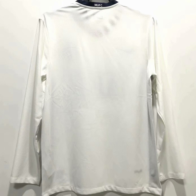 2008-2009 Man Utd Away Long Sleeve Retro Soccer Jersey (长袖)