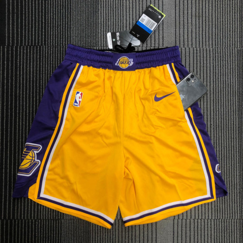 LAKERS Yellow Edition Top Quality NBA Pants