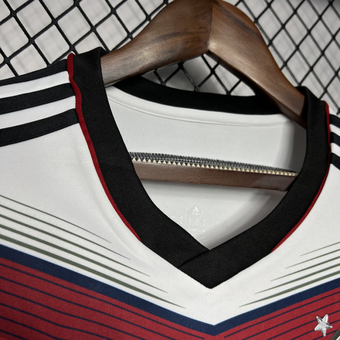 2014 Germany Home Retro Soccer Jersey (3 星)