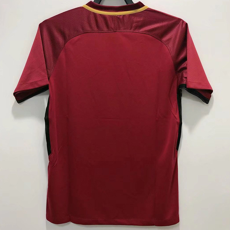 2017-2018 Roma Home Retro Soccer Jersey