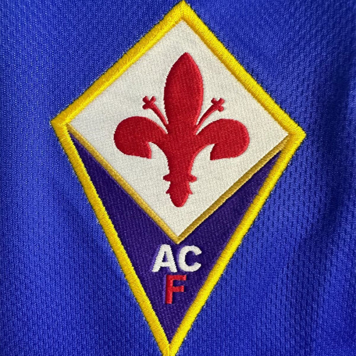 1995-1996 Fiorentina Home Retro Soccer Jersey