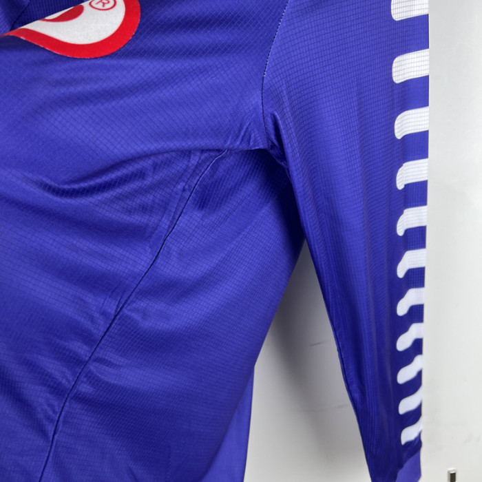 1998-1999 Fiorentina Home Retro Long Sleeve Soccer Jersey (长袖)