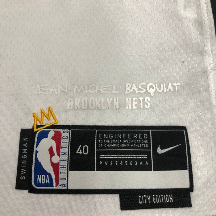 22-23 Nets SIMMONS #10 White City Edition Top Quality Hot Pressing NBA Jersey