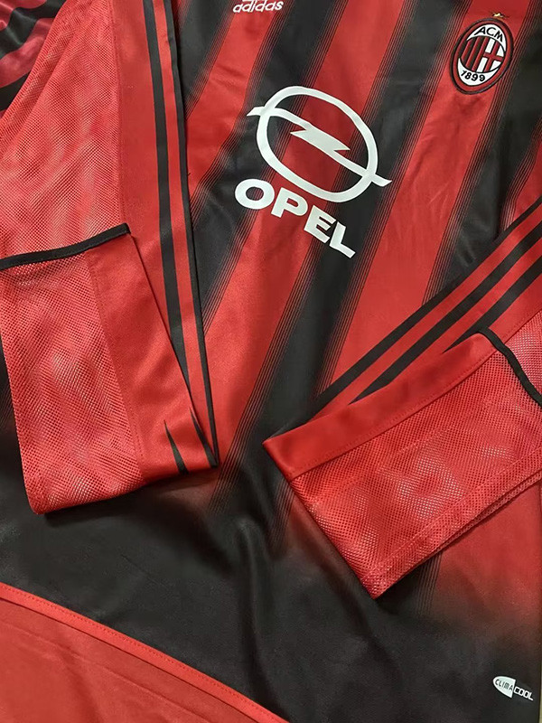 2004-2005 ACM Home Long Sleeve Retro Soccer Jersey (长袖)