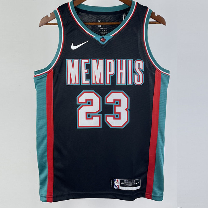2021 Grizzlies ROSE #23 Black Top Quality Hot Pressing NBA Jersey