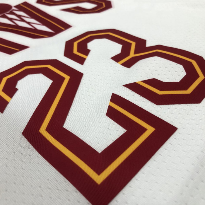 22-23 Cleveland Cavaliers JAMES #23 White Top Quality Hot Pressing NBA Jersey
