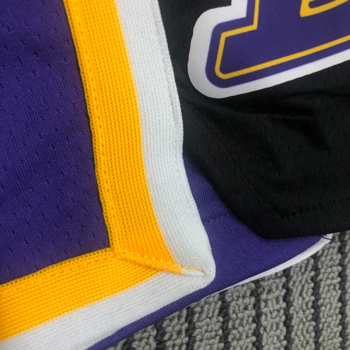 20-21 LAKERS Purple Top Quality NBA Pants (Trapeze Edition) 飞人版
