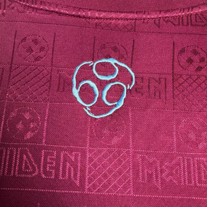 2011 West Ham #11 Iron Maiden Away Retro Soccer Jersey
