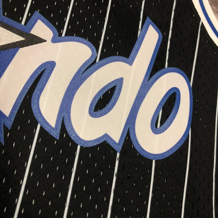 1995 Magic HARDAWAY #01 Black Retro Top Quality Hot Pressing NBA Jersey