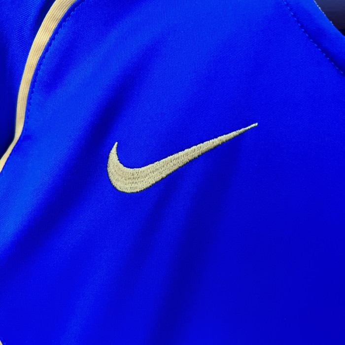 2004-2005 JUV Away Blue Retro Soccer Jersey