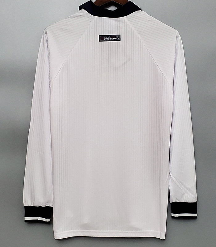 1998 England Home Retro Long Sleeve Soccer Jersey (长袖)