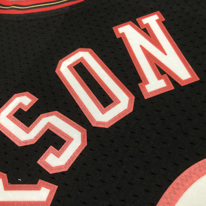 1998 76ERS IVERSON #3 Black Retro Top Quality Hot Pressing NBA Jersey