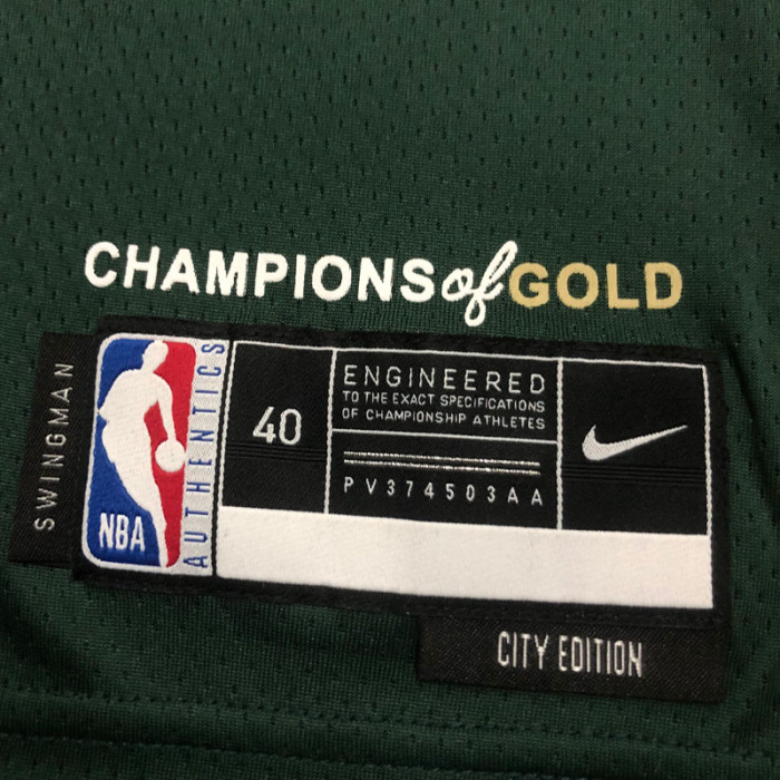 22-23 Celtics BROWN #7 Green City Edition Top Quality Hot Pressing NBA Jersey