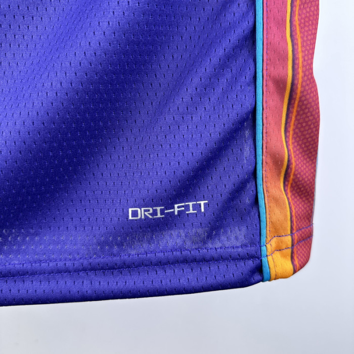 23-24 SUNS BOOKER #1 Purple City Edition Top Quality Hot Pressing NBA Jersey