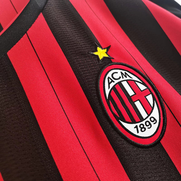 2013-2014 ACM Home Long Sleeve Retro Soccer Jersey (长袖)
