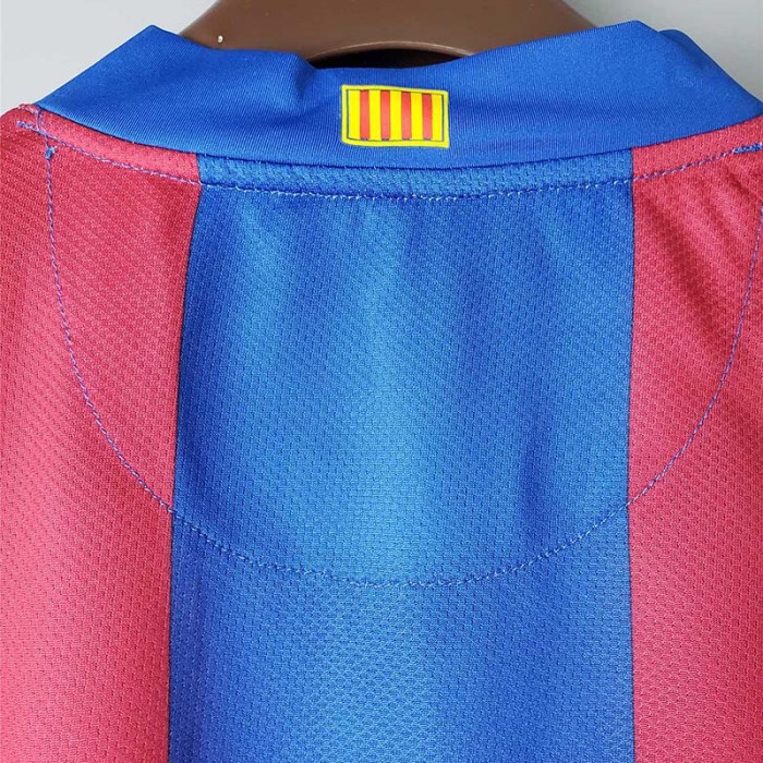 2007-2008 BAR Home Retro Long Sleeve Soccer Jersey