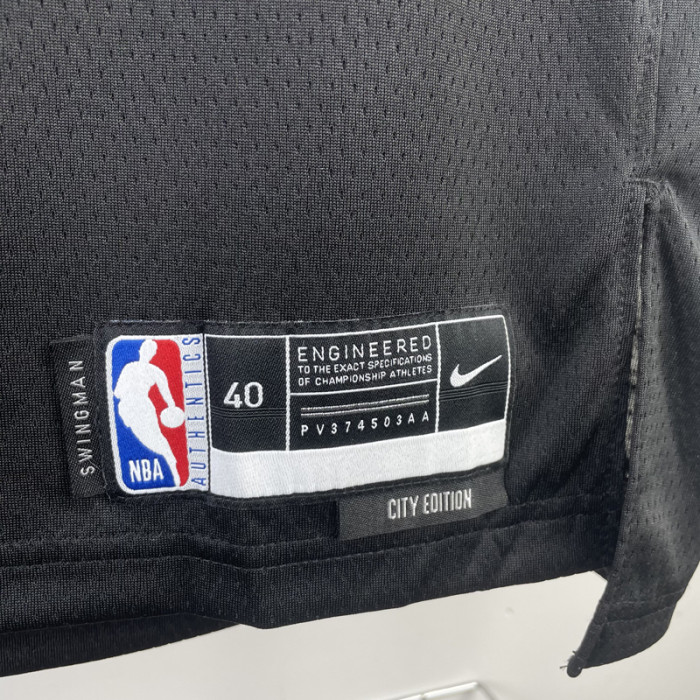 23-24 LAKERS HACHIMURA #28 Black City Edition Top Quality Hot Pressing NBA Jersey