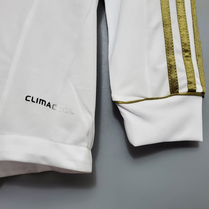 2011-2012 RMA Home Long Sleeve Retro Soccer Jersey (长袖)