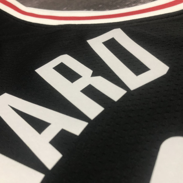 22-23 Clippers LEONARD #2 Black City Edition Top Quality Hot Pressing NBA Jersey