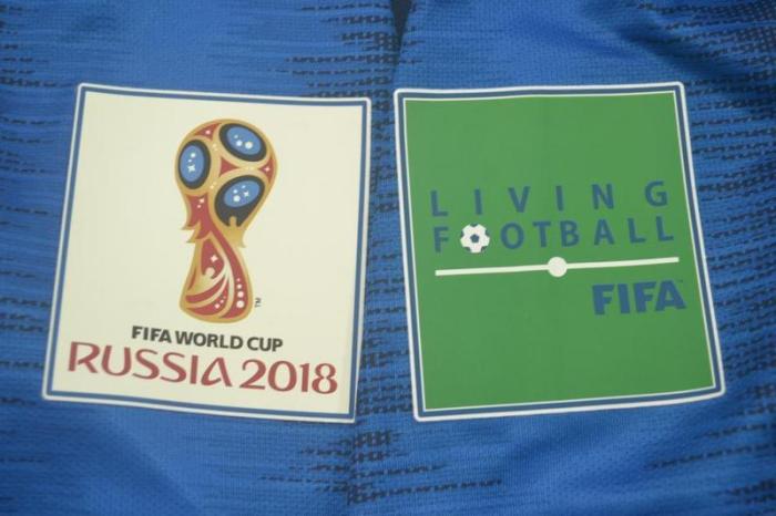 2018 France Home Retro Soccer Jersey